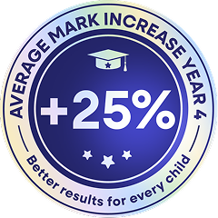 25 percent average mark increase